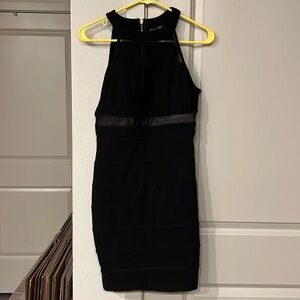 Black Windsor midi dress size medium